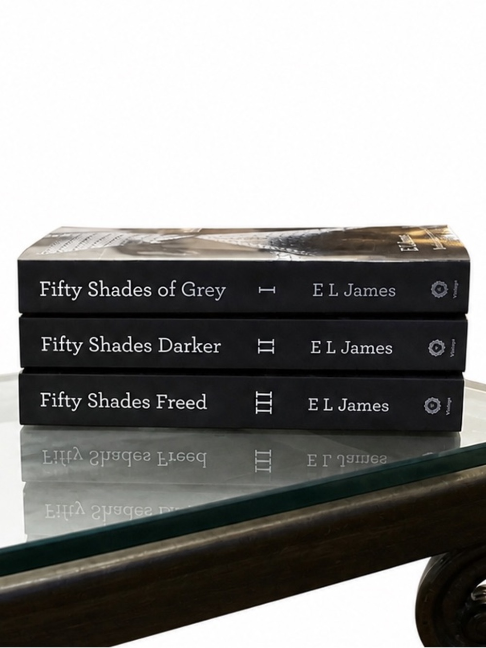 Fifty Shades Trilogy Paperback Set EL James Grey Darker Freed Bundle